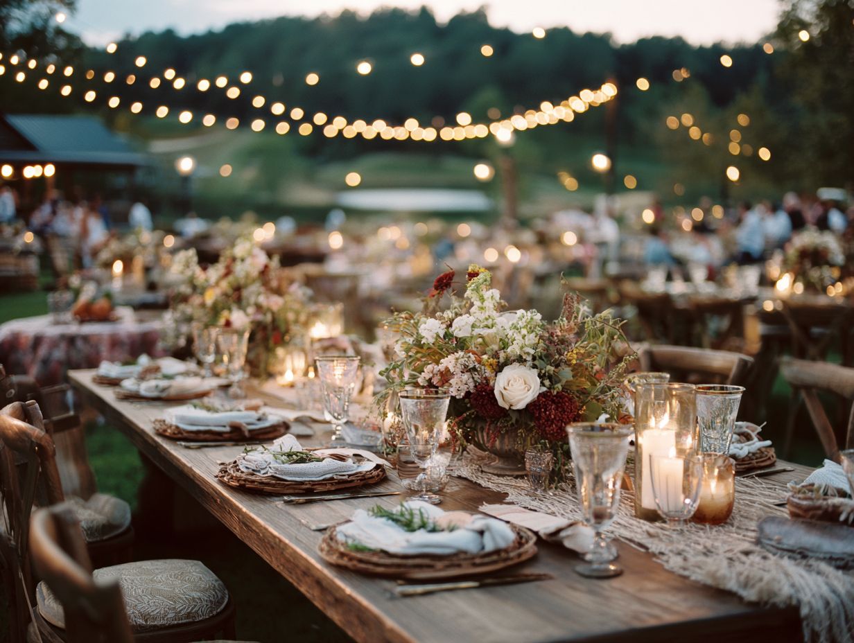How can I incorporate the traditional second year anniversary gift of cotton into a celebration at Cherokee Creek Farm?