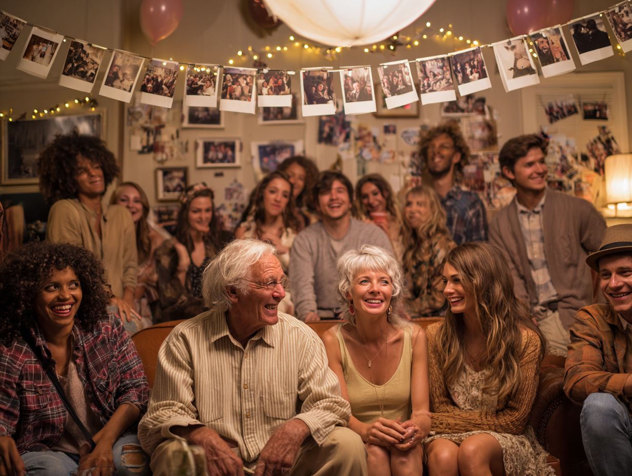 What is the purpose of a high school reunion?