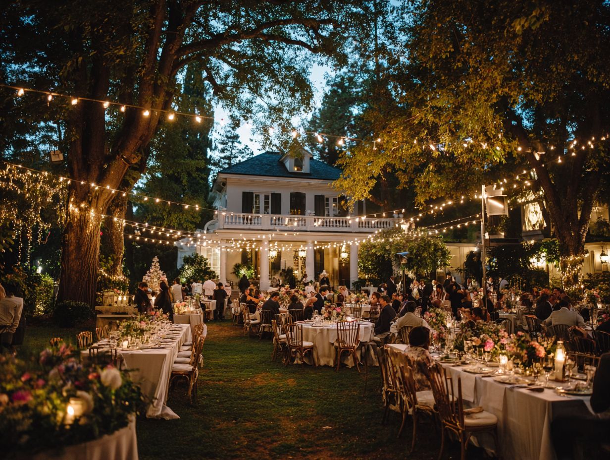 What are the benefits of having a sweet 16 or milestone birthday party at a historic estate?